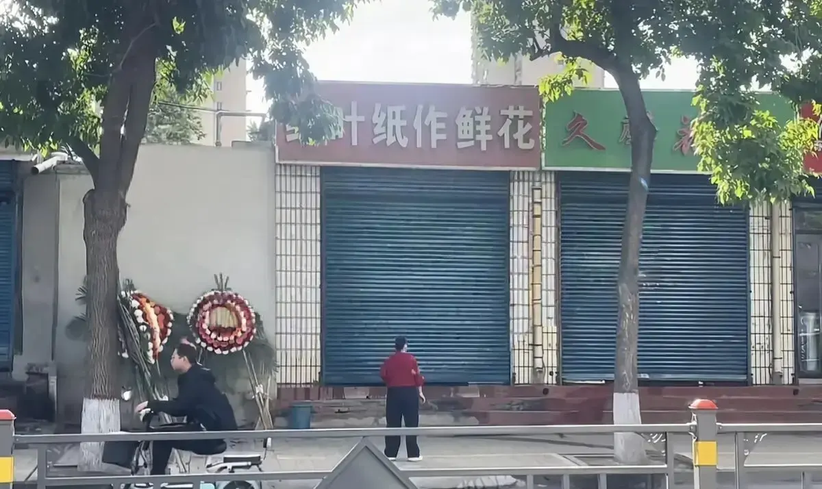 《原平纸艺鲜花店深夜监控流出门口诡异实拍4K超清视频》相关资源图片